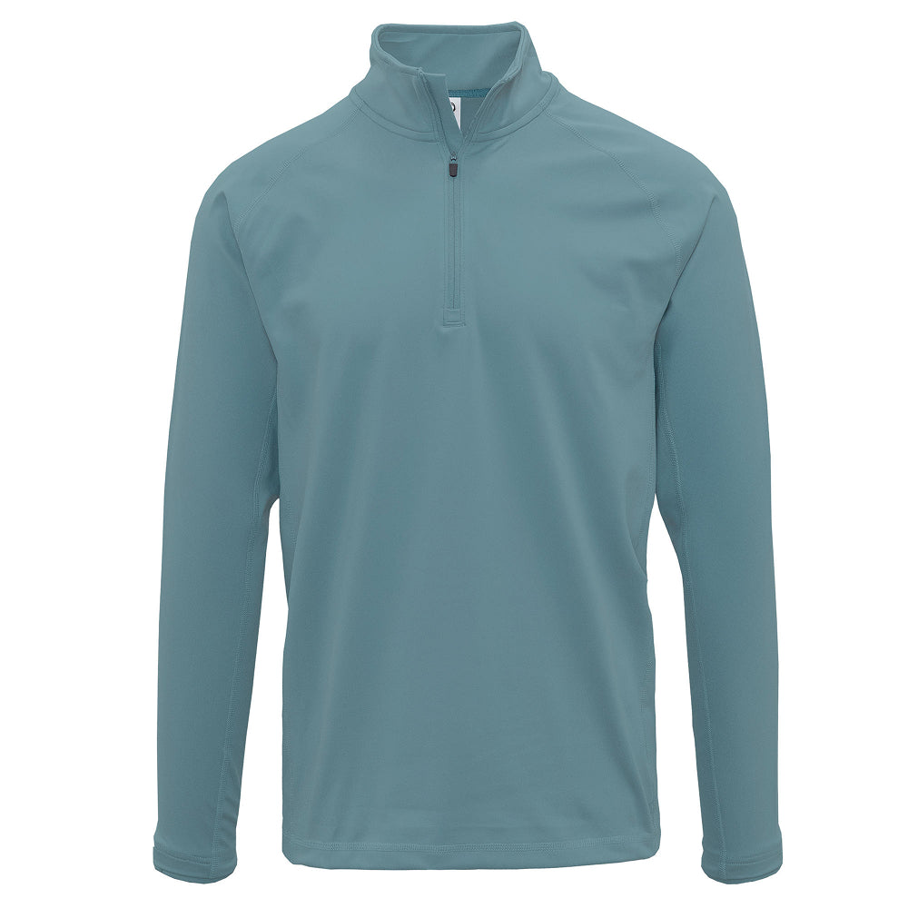 Chasing Fin Premium Performance 1/4 Zip Midweight with "Offshore Ego" Silicone Logo
