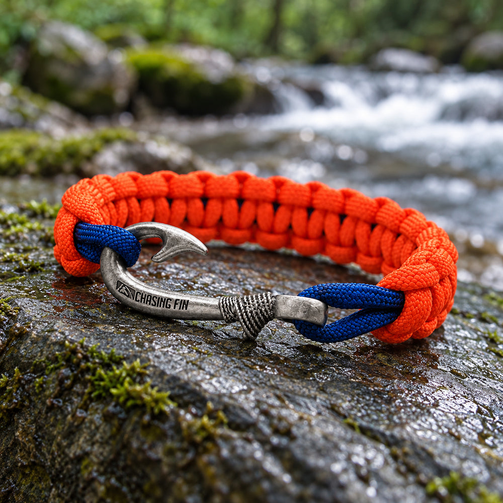 U.S. Coast Guard Tribute Cobra Paracord Bracelet