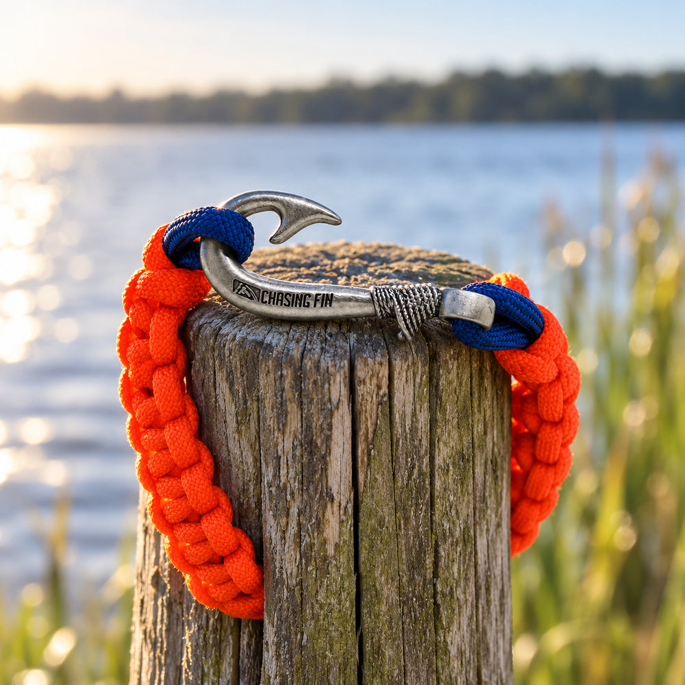 U.S. Coast Guard Tribute Cobra Paracord Bracelet