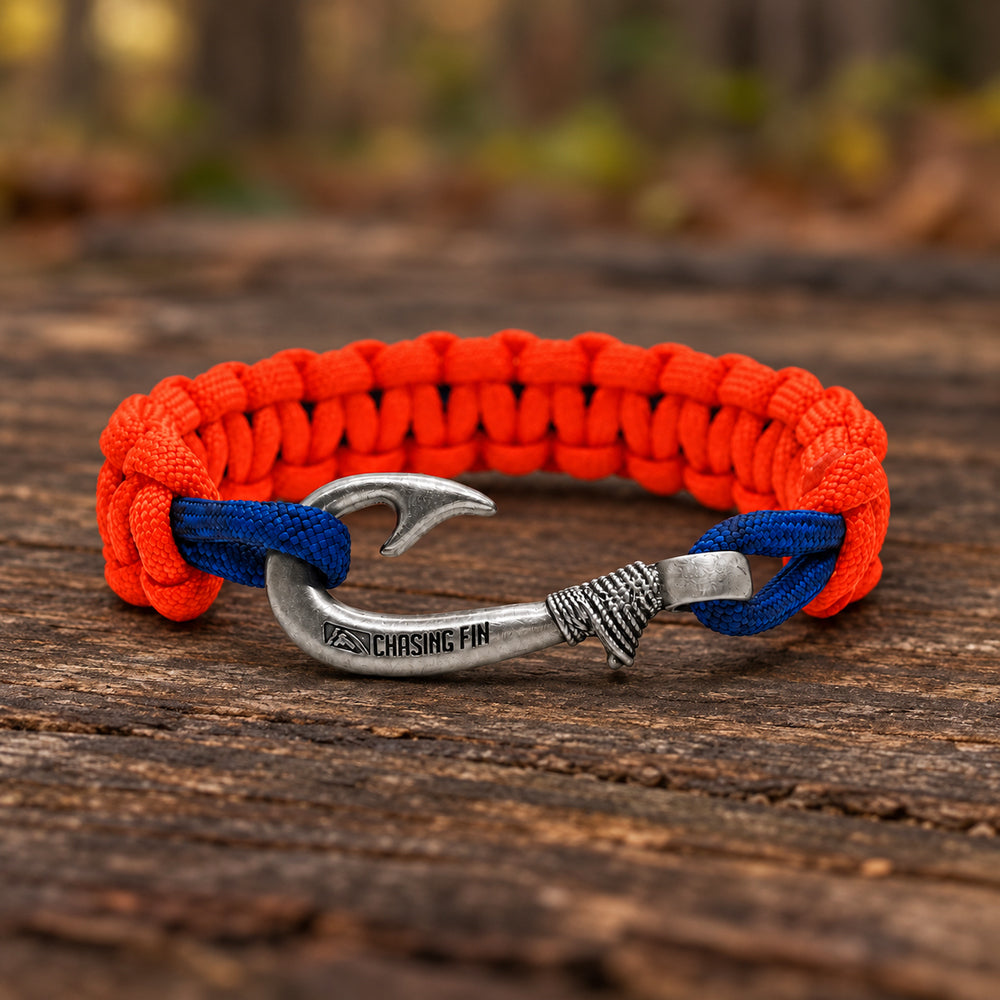 U.S. Coast Guard Tribute Cobra Paracord Bracelet