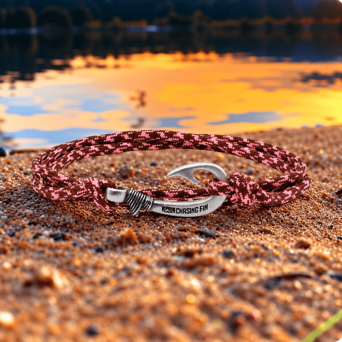 Chocolate Hearts Fish Hook Bracelet | Anklet