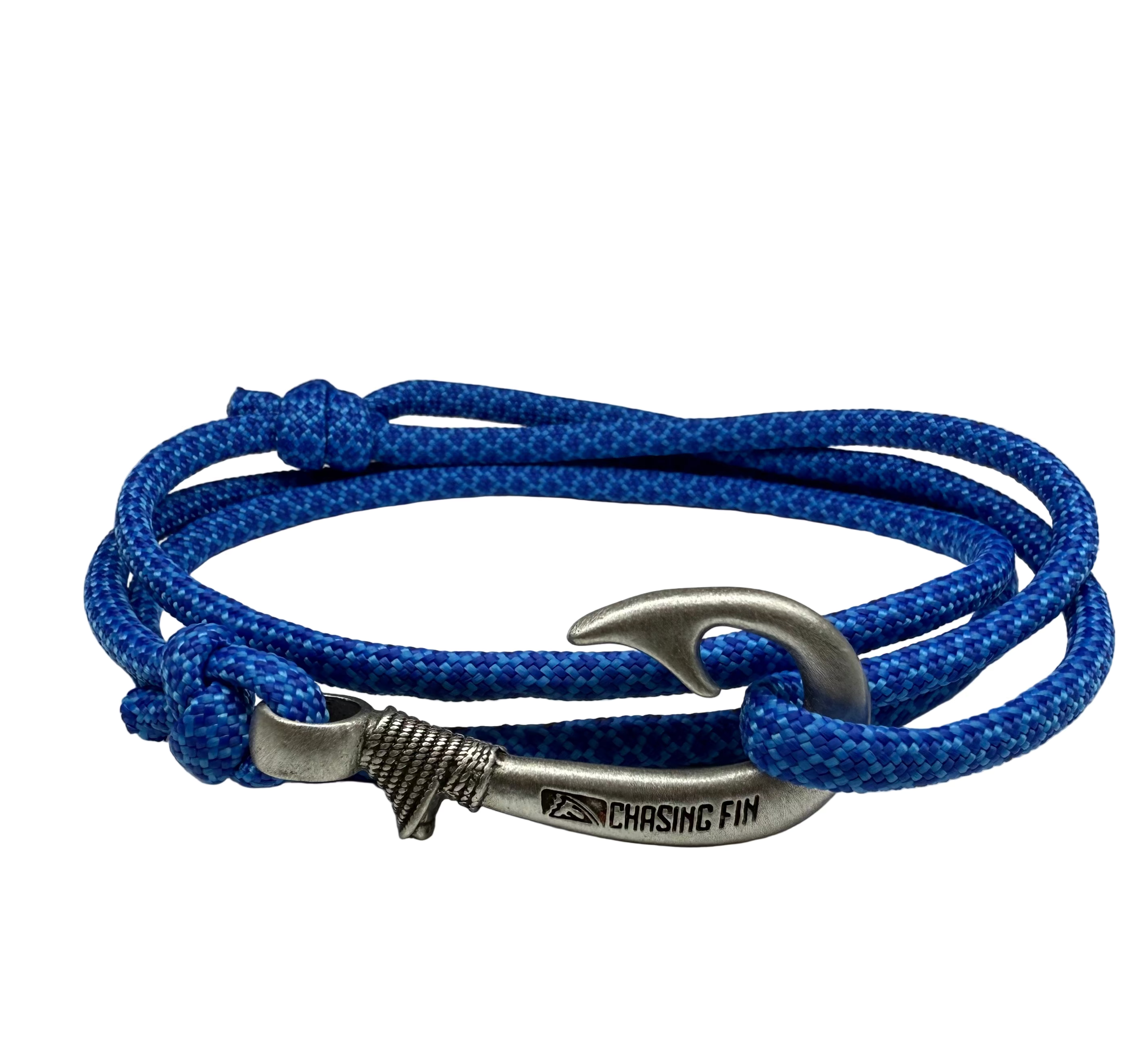 Colonial blue diamond Fish Hook Bracelet | Anklet
