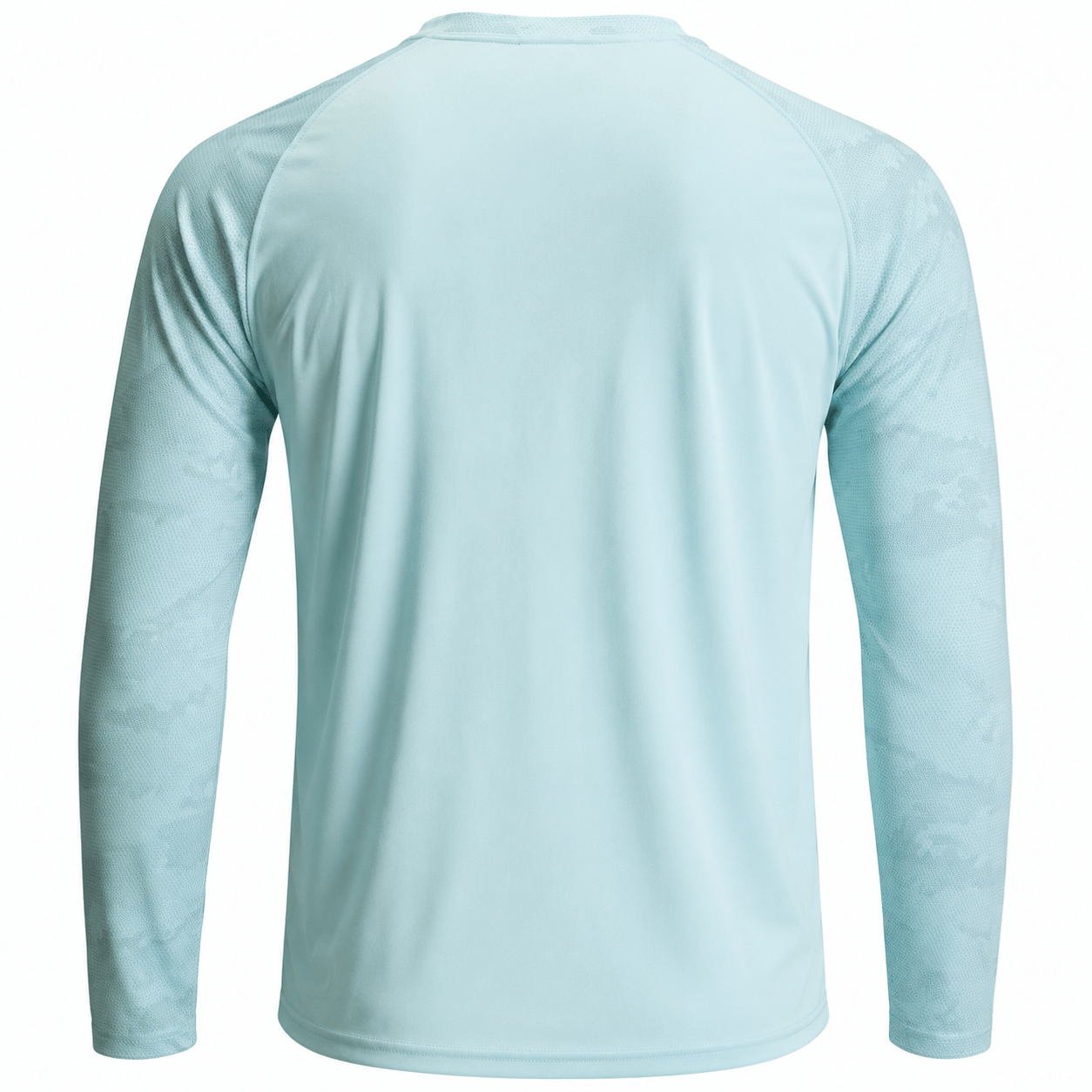 Pro Fin Camo Kona Performance Long Sleeve Shirt in Aqua