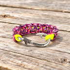 Country Girl Cobra Braid Fish Hook Bracelet