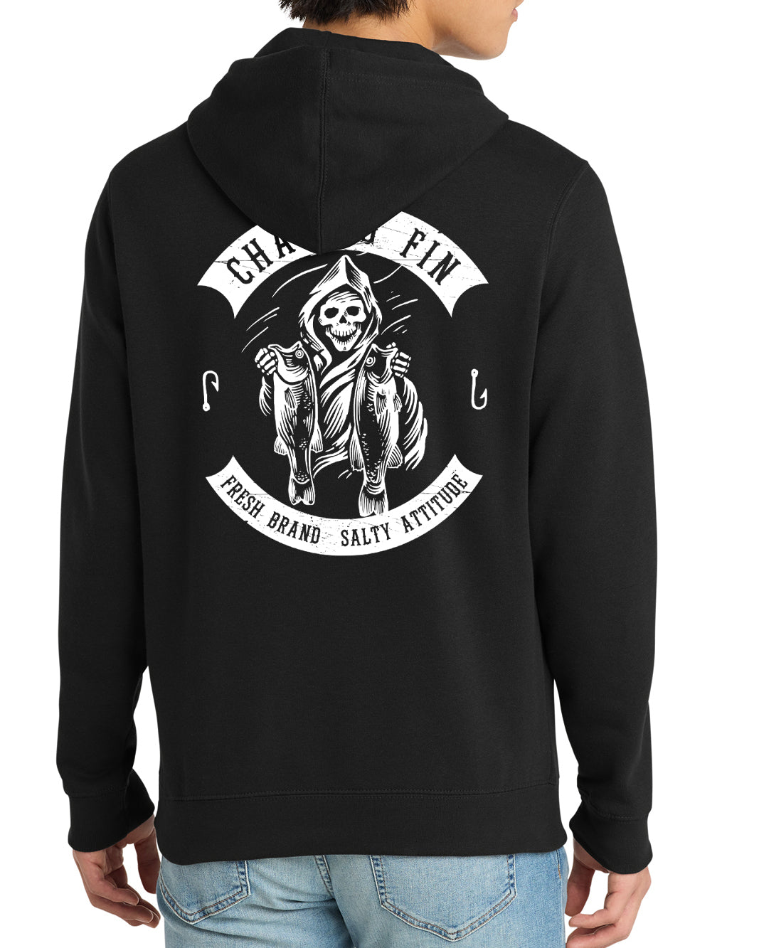 Freshwater Reaper Fleece Pullover Hoodie - New arrival