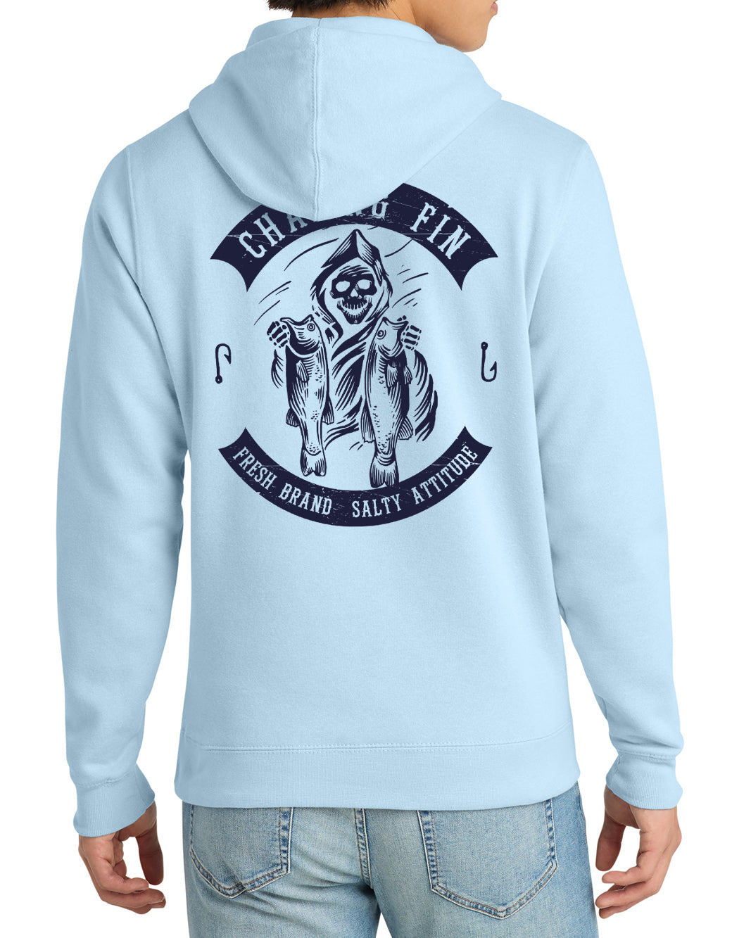 Freshwater Reaper Fleece Pullover Hoodie - New arrival