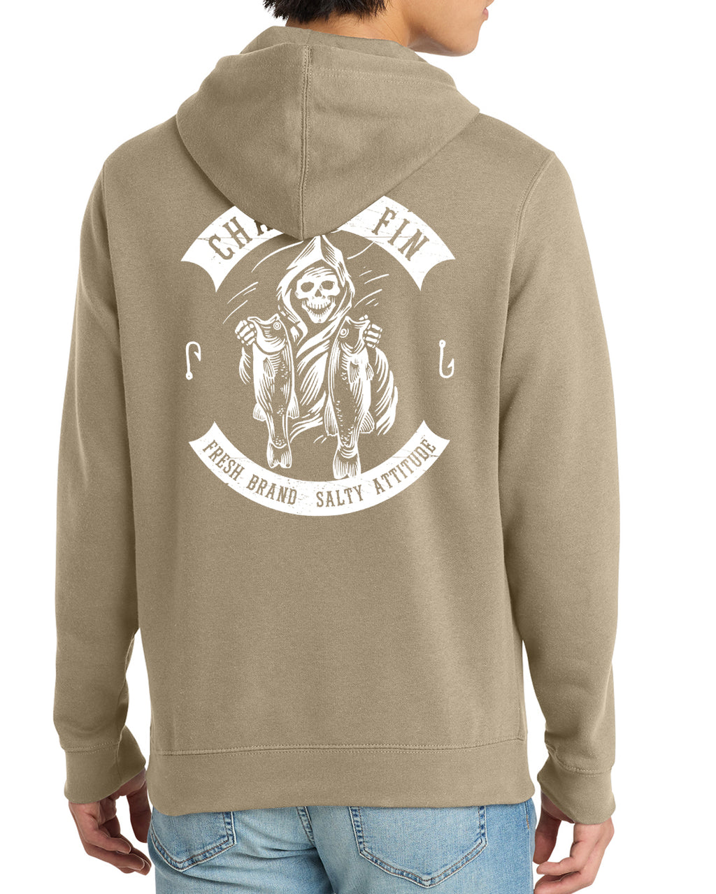 Freshwater Reaper Fleece Pullover Hoodie - New arrival
