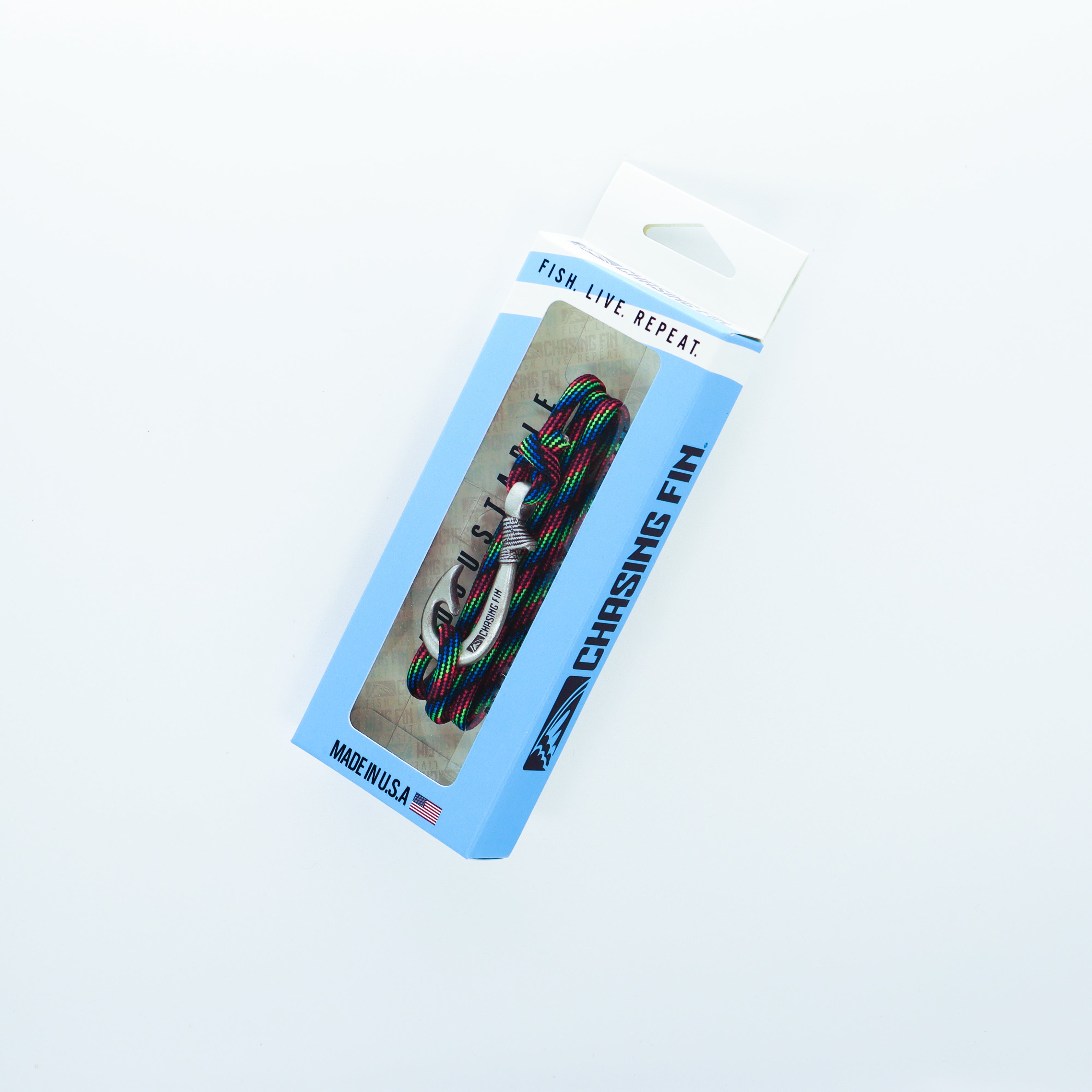 Dark Stripes Fish Hook Bracelet | Anklet
