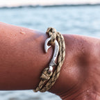 Desert Camo Fish Hook Bracelet | Anklet