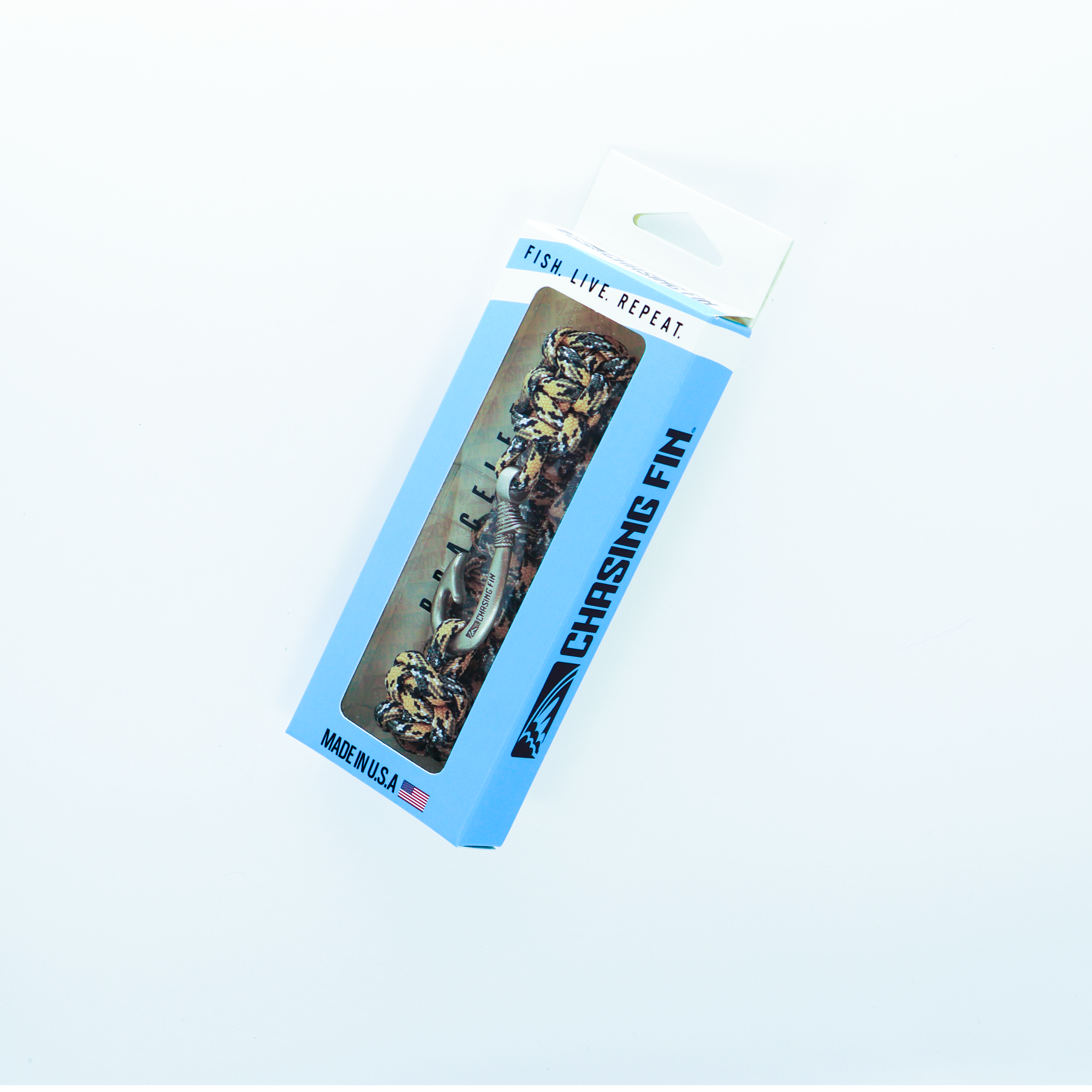 Desert Storm Cobra Braid Fish Hook Bracelet
