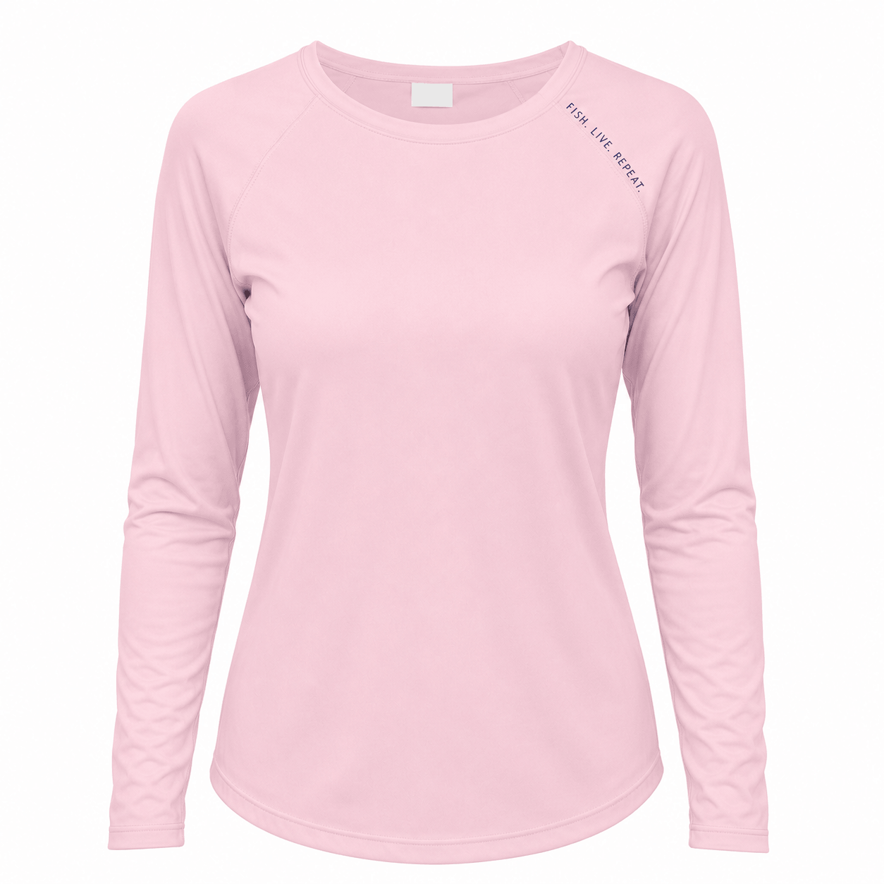 Fish Live Repeat - Ladies Solar Performance Long Sleeve - Chasing Fin