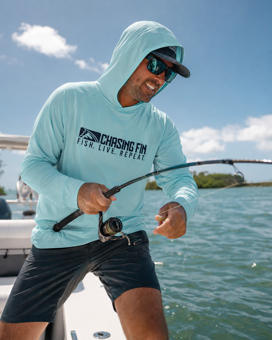 Chasing Fin Ultralite Performance Hoodie