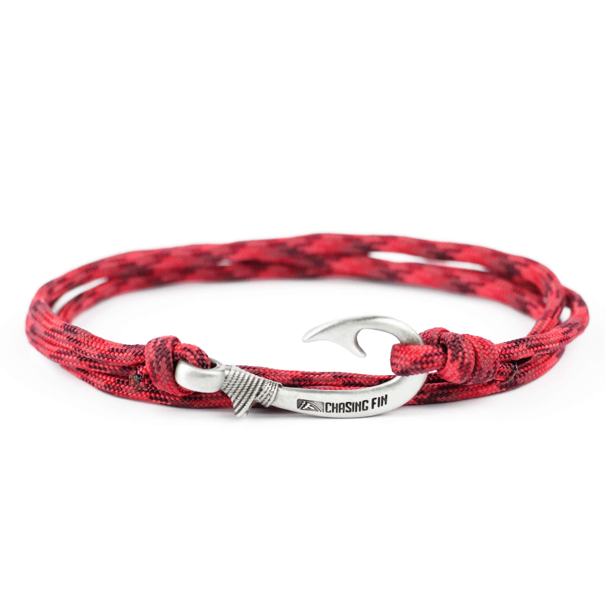 Red Blend Fish Hook Bracelet | Anklet