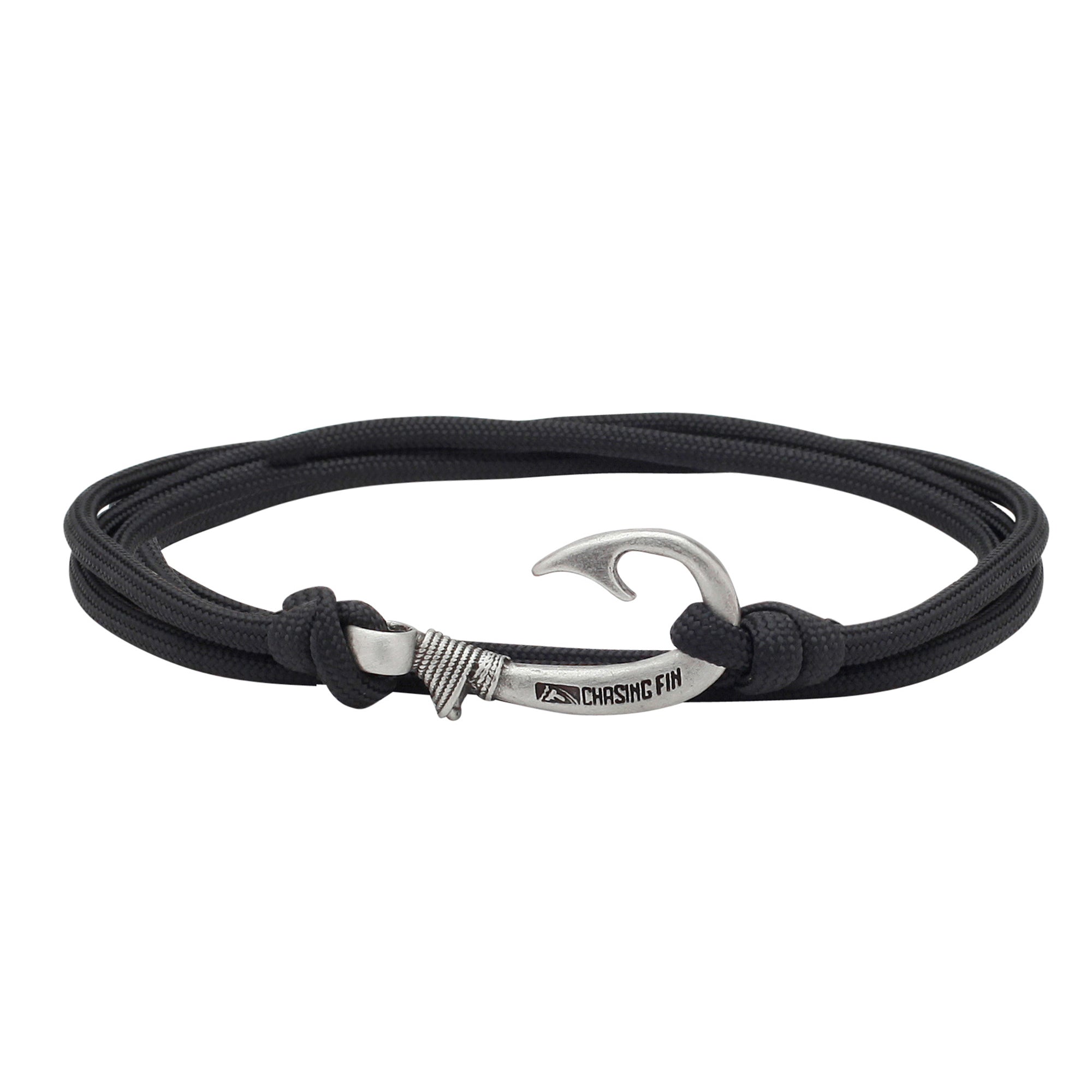 Black Fish Hook Bracelet | Anklet