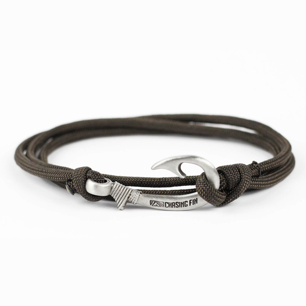 Acid Brown Fish Hook Bracelet | Anklet
