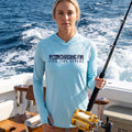 Fish Live Repeat - Ladies Solar Performance Hoodie - Chasing Fin New Collection
