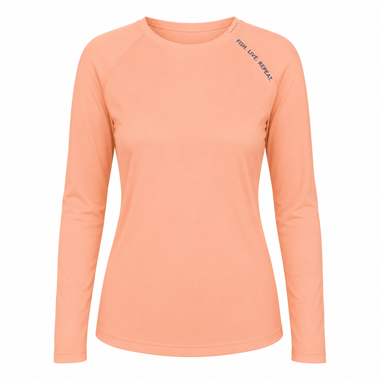 Fish Live Repeat - Ladies Solar Performance Long Sleeve - Chasing Fin
