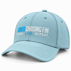 Fish Live Repeat® Silicone Richardson Performance Hat – Soft Blue