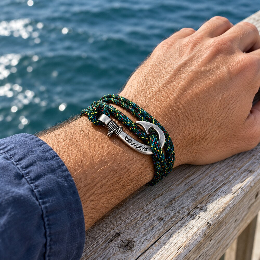 Fishing Frenzy Fish Hook Bracelet | Anklet