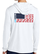 Flag New Edition Performance Hoodie - Chasing Fin Limited Edition America's
