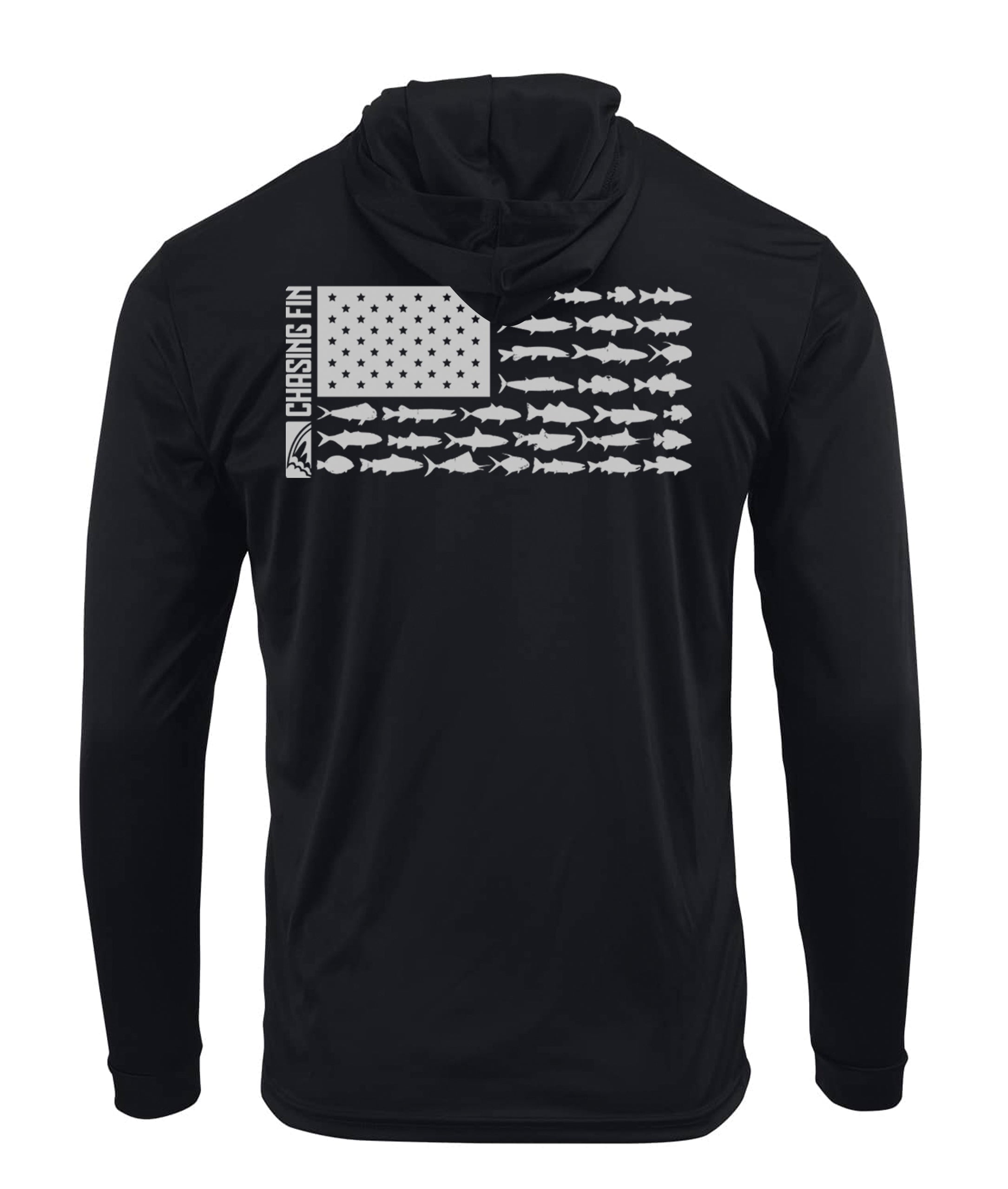 Flag New Edition Performance Hoodie - Chasing Fin Limited Edition America's
