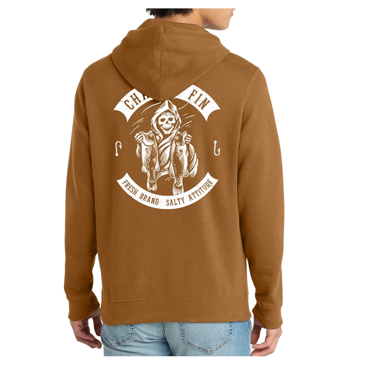 Freshwater Reaper Fleece Pullover Hoodie - New arrival