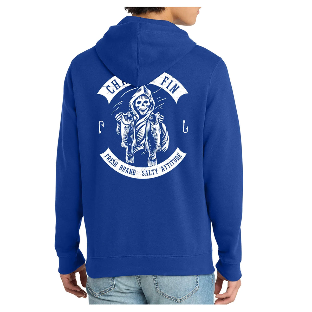 Freshwater Reaper Fleece Pullover Hoodie - New arrival