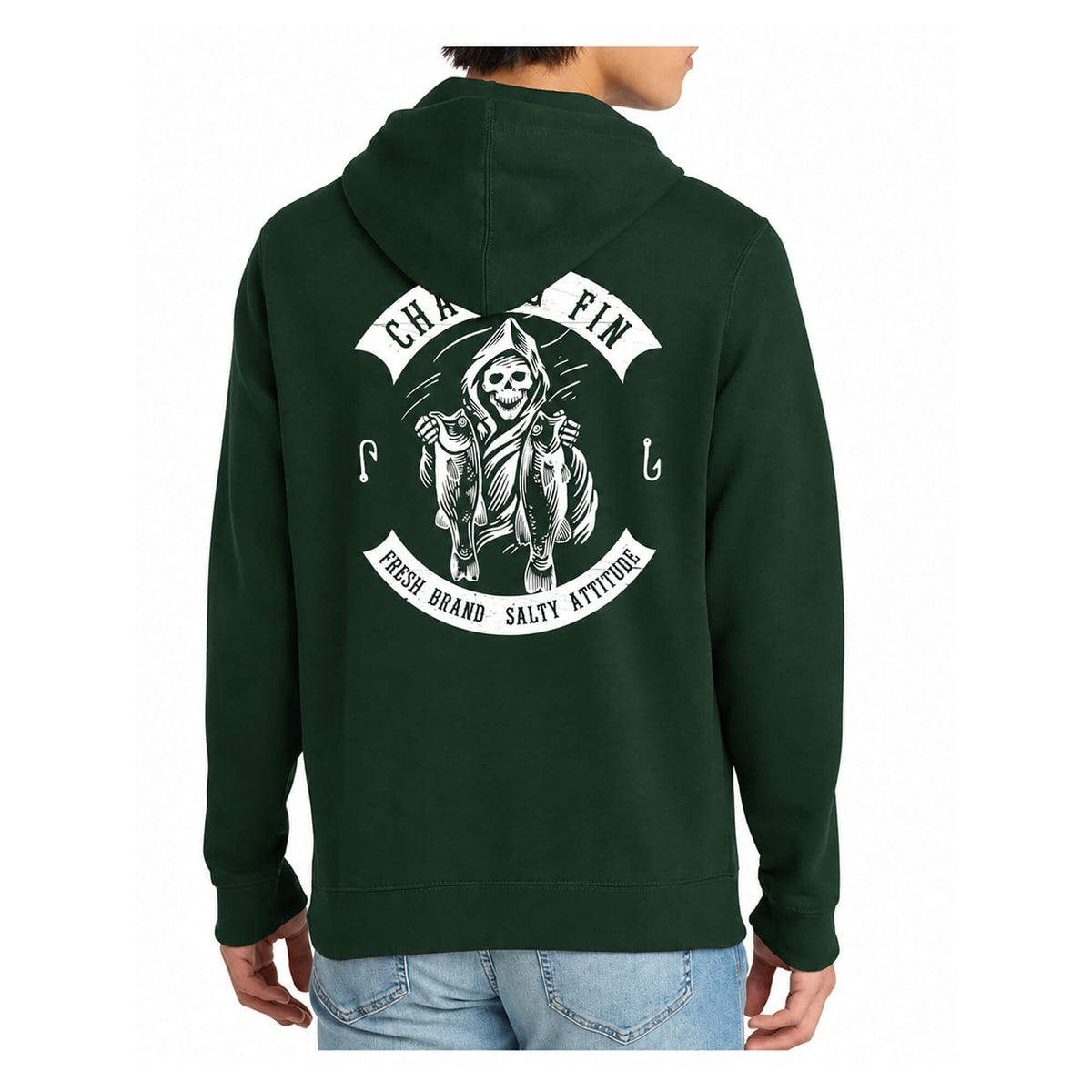 Freshwater Reaper Fleece Pullover Hoodie - New arrival