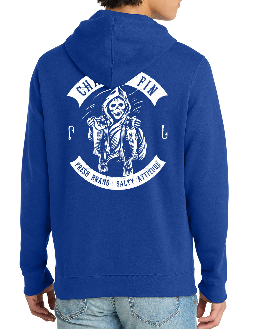 Freshwater Reaper Fleece Pullover Hoodie - New arrival
