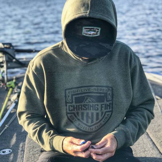 Chasing Fin Shield Pullover Hoodie---COMING SOON