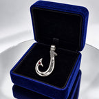 Garnet 950 Silver Signature Hook