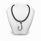 Garnet 950 Silver Signature Hook - Artisan Legacy™
