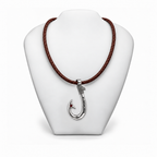 Garnet 950 Silver Signature Hook - Artisan Legacy™