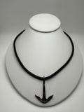 Genuine Leather Anchor Limited Edition Necklace
