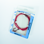 Genuine Leather Necklace Fish Hook with Magnetic Lock Clasp -New Edition
