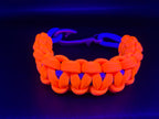 Glow Fish Cobra Braid Fish Hook Bracelet-Glow in the Dark
