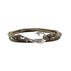 Gold Diamonds Fish Hook Bracelet | Anklet
