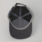 Grey Performance Patented 3D Fish Hook 5-Panel Hat
