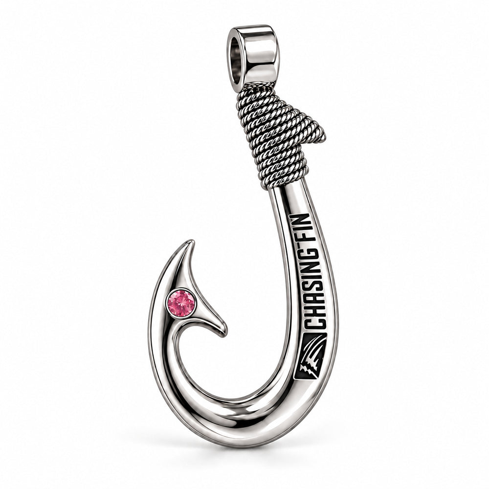 Ruby 950 Solid Silver Signature Hook - Artisan Legacy™