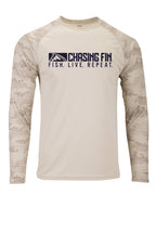 "Hooked on Bass" Pro Fin Performance Camo Long Sleeve Shirt
