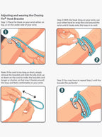 Acid Brown Fish Hook Bracelet | Anklet