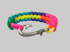 Unique Rainbow Glow Cobra Fish Hook Bracelet