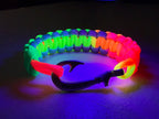 Unique Rainbow Glow Cobra Fish Hook Bracelet