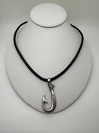 Genuine Leather Fish Hook  New Edition Necklace