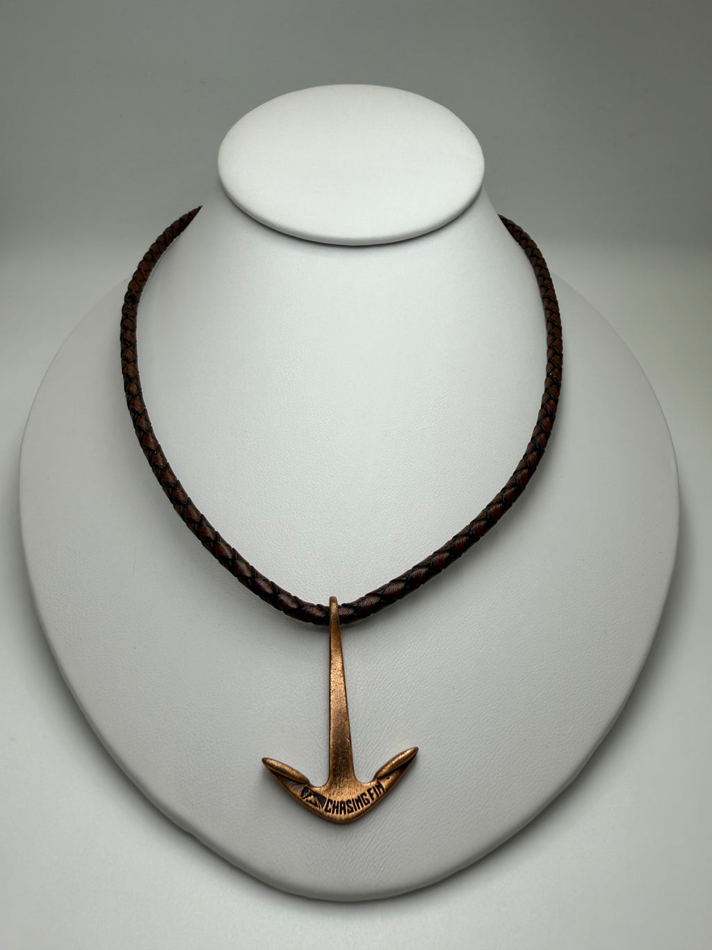 Genuine Leather Anchor Limited Edition Necklace