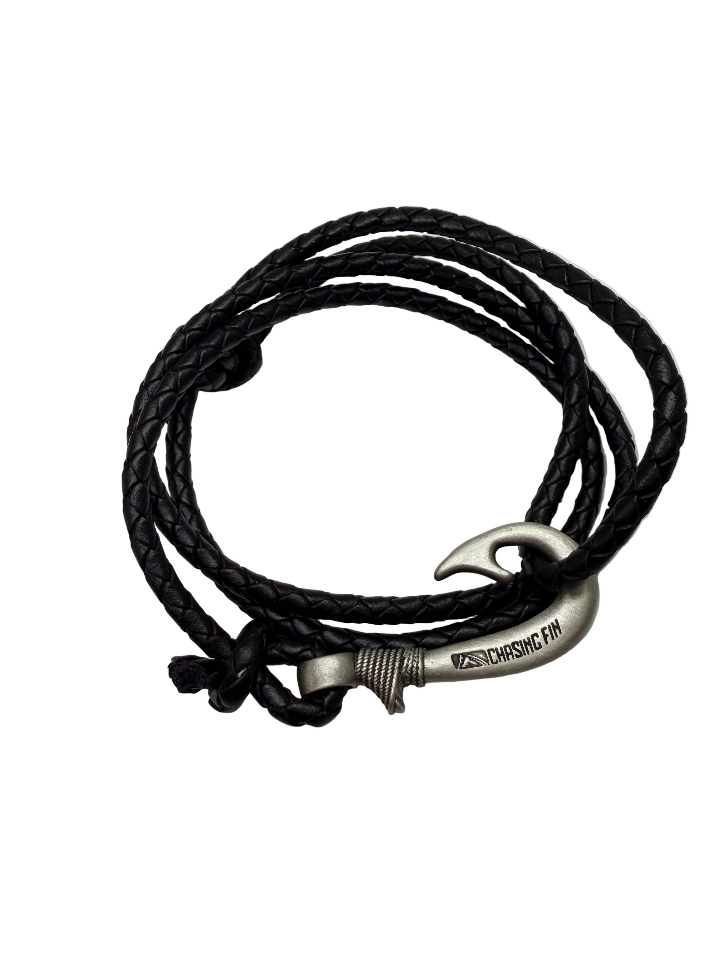 Genuine Leather Fish Hook Bracelet | Anklet