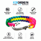 Unique Rainbow Glow Cobra Fish Hook Bracelet