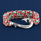 Iraqi Veteran Cobra Braid Fish Hook Bracelet