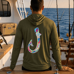 Kona Hook - Performance Long Sleeve Shirt with Hoodie
