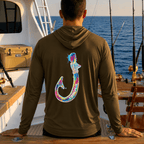 Kona Hook - Performance Long Sleeve Shirt with Hoodie
